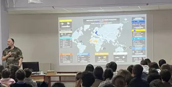 Intervention de l’Armée de l’air et de l’espace au collège